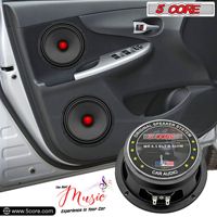 Altavoces de Audio para Automóvil de Rango Medio de Repuesto de 6.5 Pulgadas, 1600 W Máx., 4 Ohmios, Super Tweeter de 2.8 Pulgadas, 2 Piezas, Modelo D0100H7IJ86