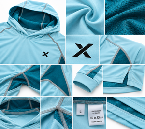 Vêtements de pêche pour hommes pour l'été et les climats chauds - Deep Lagoon - Six couleurs - Fabricant de vêtements de sport et de plein air - Product Image 4