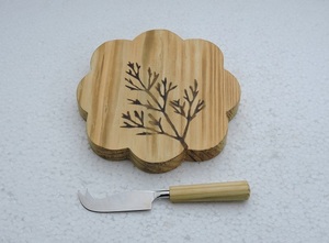 Planche à fromage très vendue avec couteau, écologique, durable, pour la cuisine, la décoration d'hôtel, planche à découper pour fruits, légumes et pizzas - Product Image 3