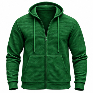 Sudaderas con Capucha Completamente Personalizables al por Mayor (ODM/OEM), 100% Algodón, Estilo Casual, con Cierre Completo y Logotipo Impreso Personalizado para Hombres y Mujeres - Product Image 5