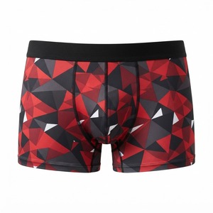 Calzoncillos bóxer personalizados para hombre con diseño de sublimación completa, tela elástica transpirable, ropa interior cómoda para el día a día - Product Image 1