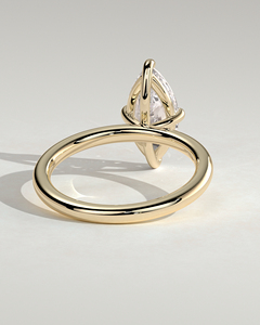 แหวนเพชรเม็ดเดี่ยวทรงมาร์คีส์ 2.25 กะรัต เพชรแล็บโกรว์ E VVS2 ทองคำแท้ 14K แหวนหมั้นสุดหรู ปี 2026 - Product Image 4