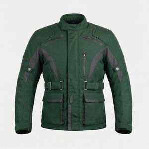 Chaqueta de Motociclista de Cuero Genuino para Hombre de la Mejor Calidad, Nueva Colección de Invierno, Chaquetas de Motocicleta con Protecciones Desmontables Personalizadas - Product Image 1