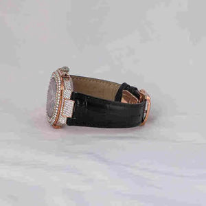 Colección de Relojes de Lujo para Hombre de Calidad Estándar, 42 mm, Claridad VVS, Corte Redondo, Totalmente Adornados con Diamantes Moissanite - Product Image 4