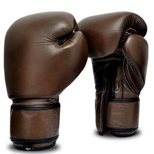 Fabrication OEM, vente en gros, gants de boxe personnalisés, cuir véritable, fermeture velcro, confort, paire de gants de combat pour l'entraînement et la boxe - Product Image 6