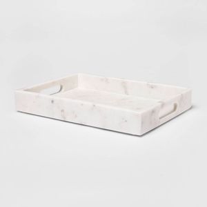 Stylish Marble Serving <b>Tray</b> For Luxury Bathroom <b>Vanity</b> Organizer And Sophisticated Home Decoration Accessory - Product Image 3