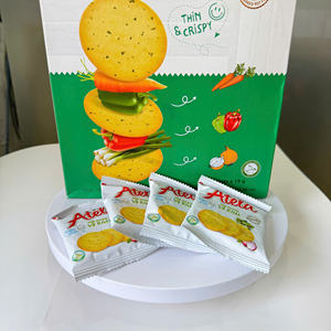 Delicioso ATELA Vegetal Crispy Crackers 342G Snack saludable y crujiente Venta al por mayor OEM Vietnam - Product Image 2