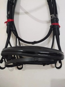 อานม้าหนังสีดำสำหรับเดรสสาจ พร้อมสายรัดจมูกแบบ Patent Crank มีทุกขนาด คุณภาพและราคาส่งออก พร้อมจำหน่ายจากโรงงานโดยตรง - Product Image 4