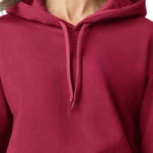 Custom Midweight <b>Fleece</b> <b>Hoodie</b> for Adults Soft Warm Pullover Sweatshirt Casual Hooded Streetwear Top Wholesale Factory Supplier - Product Image 3