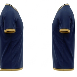 Maillot de baseball personnalisé respirant à col en V et manches courtes avec impression du nom et du numéro de l'équipe, vêtements de sport en polyester pour hommes, coupe régulière pour adultes - Product Image 5
