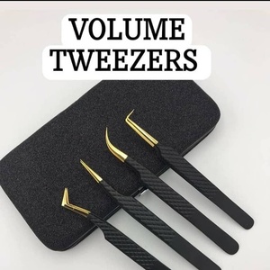 Vired Impex Professional Stainless Steel Smooth Tip Custom Logo <b>Cluster</b> <b>Lash</b> Tweezers High Quality Durable Precision 10mm Model - Product Image 5
