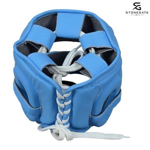 Protector de Cabeza de Boxeo con Logotipo Personalizado, Ligero, Transpirable, de Cuero, Ajustable, para Entrenamiento de Kickboxing 2026 - Product Image 4