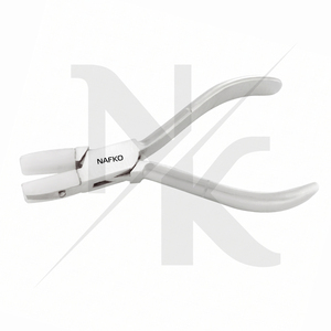 Fournisseur d'équipements d'atelier optique, pince à bec plat en nylon pour opticien 140 mm 6 mm, 8 mm, pince en acier inoxydable, outils de fabrication de bijoux - Product Image 6