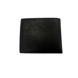 Cartera de Cuero de Cabra Negra WI 062 - Artesanía Premium, Acabado Duradero, Diseño Práctico para Uso Diario y Bolsos de Viaje, Regalo - Product Image 1