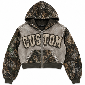 Sudadera con Capucha Extra Grande de Algodón Grueso Estilo Y2K Personalizada, Fábrica OEM ODM - Product Image 6