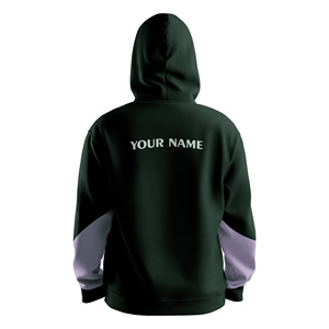 Sudadera con capucha personalizada para él, 100% poliéster, transpirable, con bolsillo con cordón ajustable. - Product Image 2