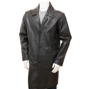 Chaquetas de Cuero para Hombre de Buena Calidad en Oferta, Corte Regular, Impermeables y Resistentes al Viento, Estilo Urbano para Adultos, Invierno - Product Image 1