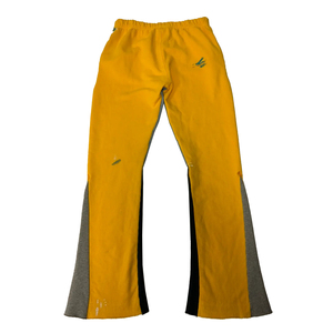 Pantalon de survêtement décontracté pour homme, coupe évasée, en polyester/coton épais, personnalisé et délavé, modèle 2026, le plus vendu - Product Image 3