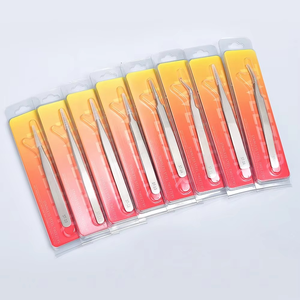 ชุดแหนบต่อขนตาสแตนเลสสตีล DANTRIC IMPLANTS รุ่น DJ-028 ปลายแหลมเรียบ สำหรับขนตาและคิ้ว - Product Image 6