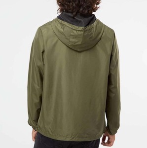 <b>Running</b> <b>Jacket</b> Windbreaker Breathable Casual Unisex Zip up Hooded Outdoor Street Wear Sportswear for Men and <b>Women</b> - Product Image 2