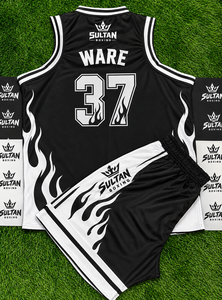 Ensemble d'uniformes de basket-ball personnalisés, maillot de basket-ball d'équipe, shorts, vêtements de sport - Product Image 5