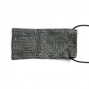 Étui de paintball en tissu Oxford, ajustement universel, motif labyrinthe noir - Product Image 1