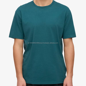 T-shirt 100% coton pour homme, t-shirts en jersey d'été, manches courtes, t-shirts pour homme, t-shirts bio avec logo - Product Image 5