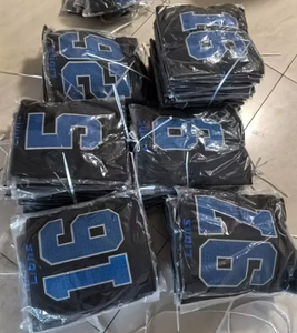 เสื้อฟุตบอลอเมริกันแบบกำหนดเอง เสื้อกีฬาทีมแบบสั่งทำพิเศษ แขนสั้น ชุดยูนิฟอร์ม ชื่อและหมายเลขแบบกำหนดเอง สำหรับการแข่งขันกีฬา - Product Image 6