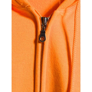Conjunto de Sudadera con Capucha Naranja para Hombre, Color Sólido, Tejido de Felpa, Informal, para Otoño, Transpirable, Sudadera con Capucha de Poliéster de 300g - Product Image 6