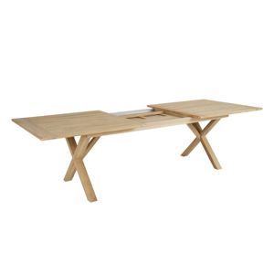 Outdoor Solid Teak <b>Foldable</b> Extendable Waterproof Eco-Friendly Durable <b>Dining</b> <b>Table</b> for Garden and Patio - Product Image 2
