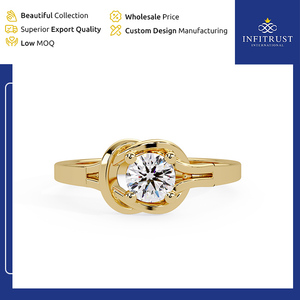 Leader dans la fourniture d'anneaux solitaires en diamant en argent sterling 925 faits à la main, de qualité éprouvée et très demandés, avec clarté VVS - Product Image 3