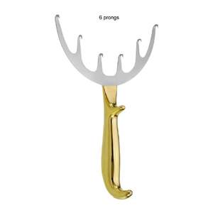 Retractor Coronal Yancoskie de 6 Puntas, 30 cm, Instrumentos Quirúrgicos para Lifting Facial, Cirugía Plástica, Acero Inoxidable Reutilizable, CE ISO - Product Image 6