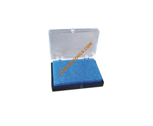 SUNTOOLS/STIPL Model 657B Irregular Shape Plastic Jewelry Mold Case Blue <b>Foam</b> Insert 75x60mm for Jewelry Making Storage - Product Image 2