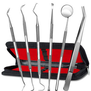 Kit d'instruments d'extraction dentaire manuels de haute qualité, 8 pièces, forceps d'extraction, certifié CE, équipement dentaire en acier inoxydable - Product Image 4