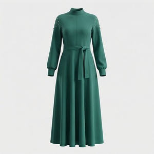 Ropa al por Mayor para Mujer, Ropa Tradicional Musulmana, Moda Modesta para Damas, Pañuelo, Vestido Islámico, Abaya Bordada, Tallas Grandes, Nuevo - Product Image 1