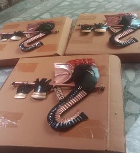 Beau panneau mural en fer suspendu de haute qualité devine lord ganesha pour les idées de décoration de la maison et du bureau avec des bénédictions spirituelles - Product Image 5