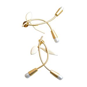 Boucles d'oreilles en pierres précieuses en laiton, vente en gros, pierres organiques, plaqué rhodium, style tendance, prêt à expédier en gros - Product Image 2