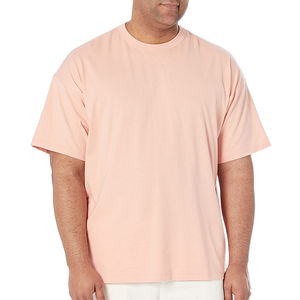 T-shirt Homme Oversize à Épaules Tombantes en Coton 180 GSM, Manches Courtes, Col Rond, Style Décontracté Streetwear, Été - Product Image 4