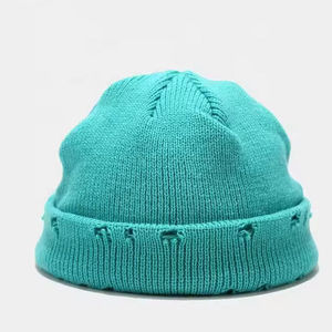 Steady Wool Blend Winter Unisex Streetwear Breathable Waterproof Adjustable Wholesale Customizable Beanie Hats - Product Image 6