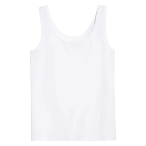 Nouveau style tendance pour l'été : Débardeur respirant sans manches pour femme, personnalisable avec logo, blanc, 100 % coton, collection 2026 - Product Image 5