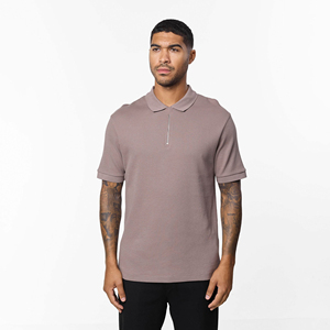 Chemises polo décontractées pour hommes, nouvelle collection, design tendance, logo personnalisé, couleur unie, respirantes, pour hommes - Product Image 4