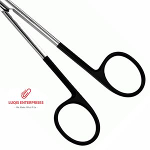 Tijeras de Disección Reynolds Jameson Curvas Dentadas SuperCut de Acero Inoxidable, Instrumento Quirúrgico - Product Image 3