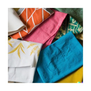 Vente en gros de bonhomme de neige tenant des paniers brodés à la main 57x40cm Halloween cuisine golf personnalisé pur coton farine sac serviettes - Product Image 6