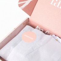 Boîte d'expédition postale en carton ondulé rose personnalisée avec logo, conception gratuite, pour cosmétiques