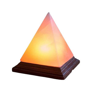 Modern Look Himalayan Pyramid Shaped Salt <b>Lamp</b> Pure Mineral Himalayan Pyramid Shaped Salt <b>Lamp</b> For Office - Product Image 1