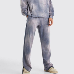 Survêtement Homme Délavé à l'Acide de Qualité Supérieure, Design Personnalisé, Coupe Oversize, Vente en Gros Usine, Prix Bas, Respirant - Product Image 3