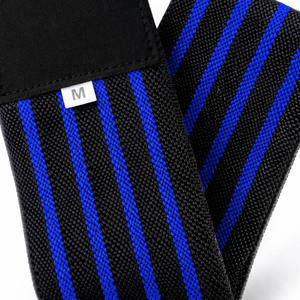 Bandas de Resistencia de Goma con Rayas Azules y Negras Ikhlas Sports para Mujer, Antideslizantes, para Glúteos, Cadera, Activación de Glúteos, Ejercicios de Piernas, Gimnasio - Product Image 2