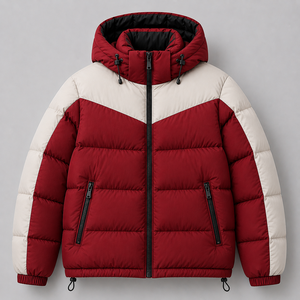 OEM heavyweight puffer <b>jacket</b> cold weather outerwear insulated <b>jacket</b> manufacturer Factory Price - Product Image 1