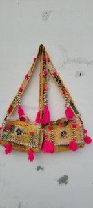 vintage banjara embroidered tassel patchwork mirrorwork shell casual sling cross body <b>bag</b> ethnic <b>boho</b> handbag colorful indian b - Product Image 5
