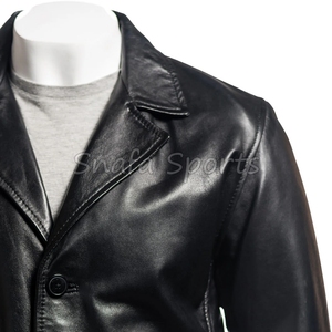 High Quality <b>Shearling</b> Leather <b>Jacket</b> Customized Logo Design Winter <b>Jacket</b> Fashion Clothing <b>Shearling</b> Leather <b>Jacket</b> <b>For</b> <b>Men</b> - Product Image 3